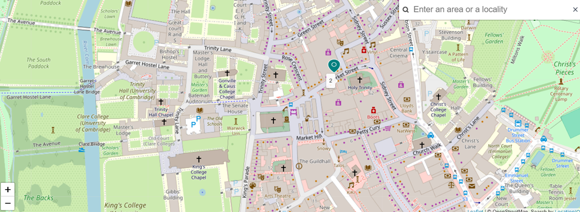 image_of_cambridge_on_a_map